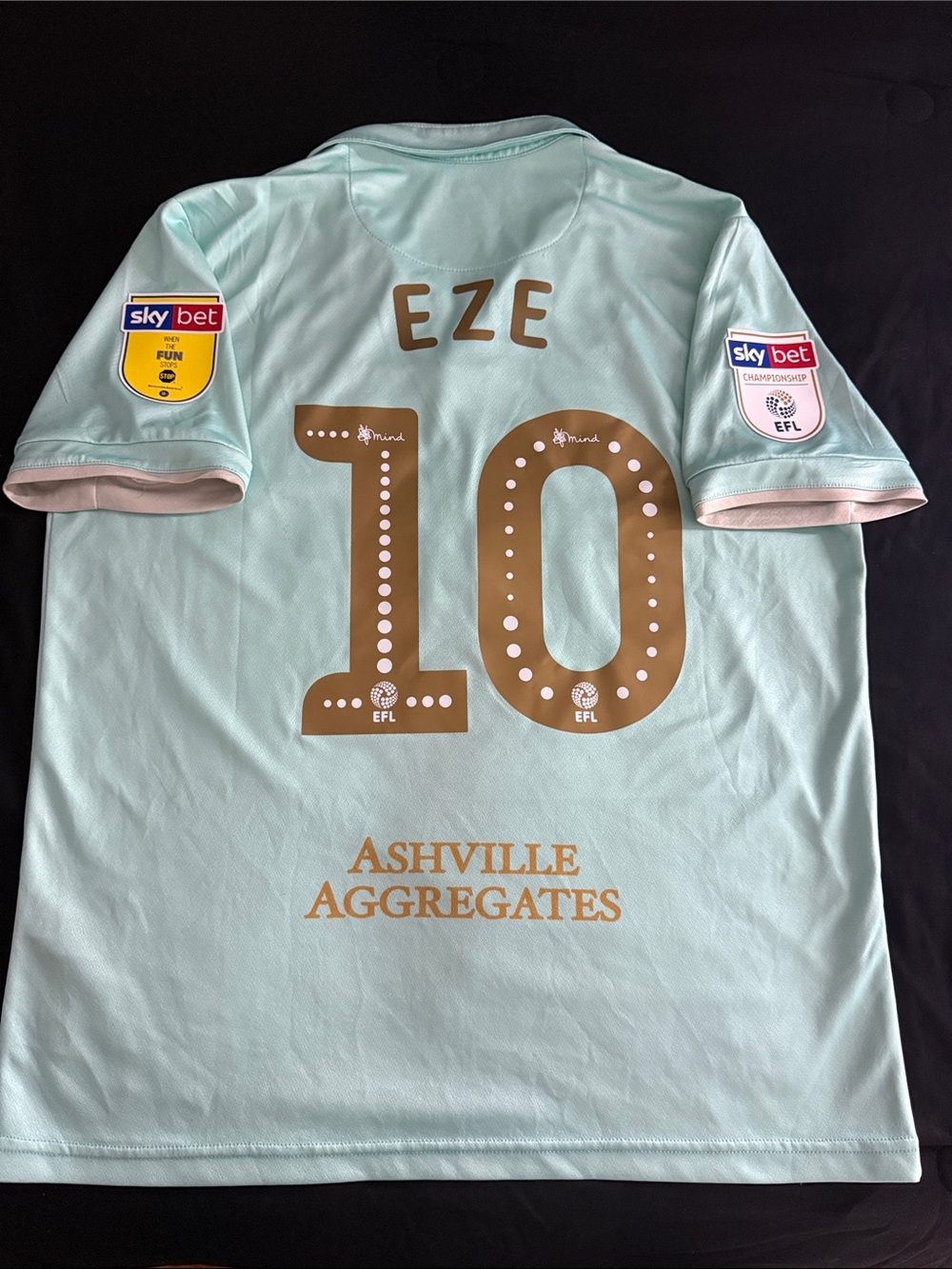Queens Park Rangers #10 Eberechi Eze 2019-20 Errea EFL Championship away kit
